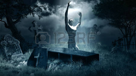 61901747-night-scene-with-zombie-graveyard-tombstones-and-coffin